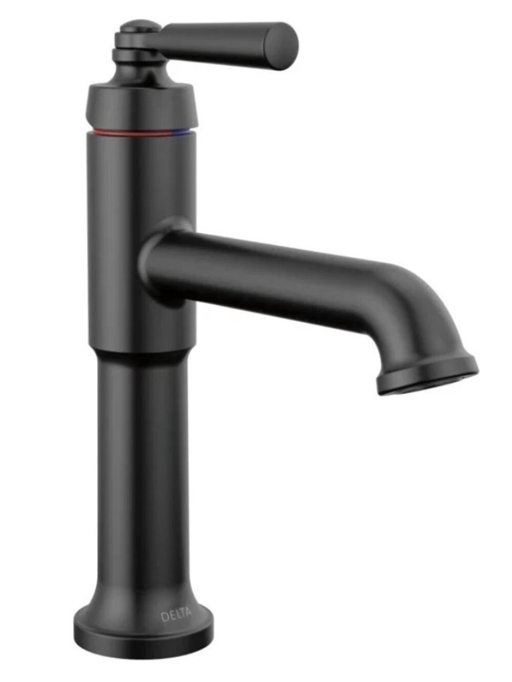 Delta SAYLOR Single Handle Bathroom Faucet 536-BLMPU-DST Matte Black NIB